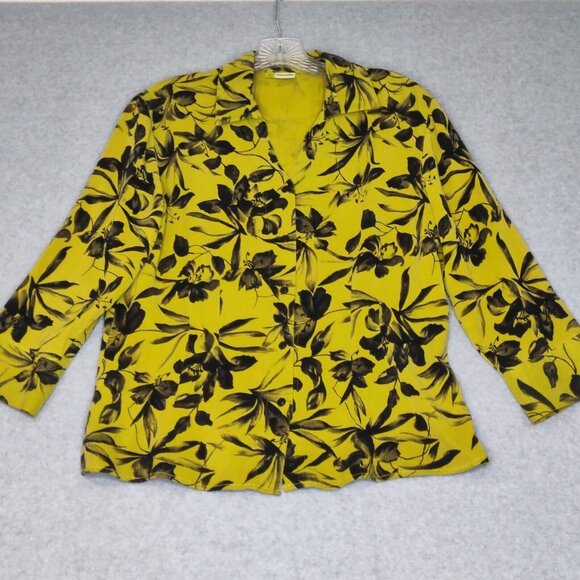 Tianello S Tropical Button Up Half Sleeve Casual Shirt Vacay Cruise Beach Cover - Picture 3 of 15